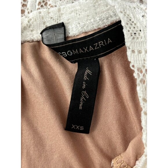 Bcbgmaxazria Baylie Paisley Lace Mini Dress Sz. XXS - Picture 11 of 12